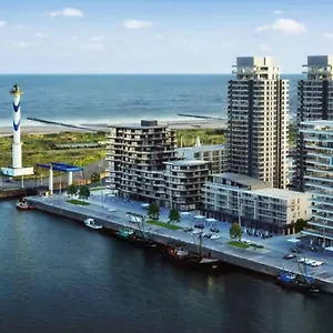 Appartement Luxueus & Nieuw 2-slaapkamerappartement Met Garage, Oostende